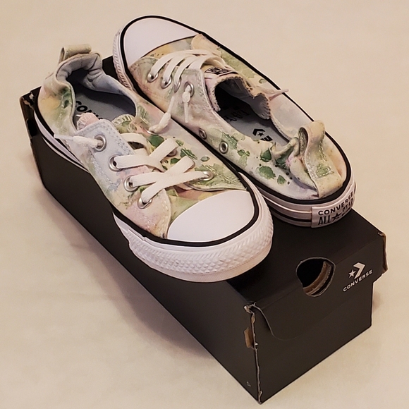 Converse Shoes - Converse Women's 8 Watercolor Shoreline Slip Sneakers